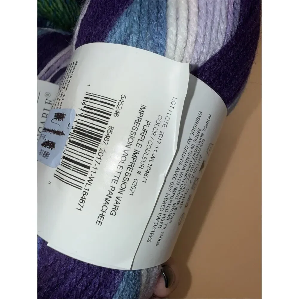 Loops & Threads Impeccable, Chameleon,￼ Madrid Yarn Lot, 4 Skeins